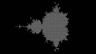ASCII - A Mandelbrot Fractal Zoom