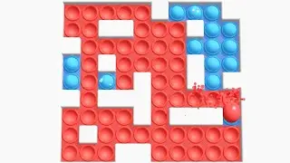 Pop It Maze - All Levels Gameplay Android, iOS