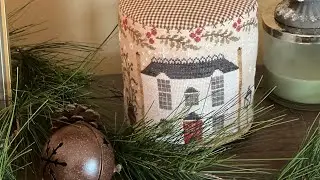 FlossTube 100: Major finishes, my Christmas house tour & visiting Biltmore, Gingerbread contest.