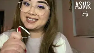 ASMR Saying your names [lo-fi] whisper, iPhone mic