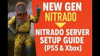 Nitrado Server FULL Setup Guide 🛢 Rust Console 🎮 PS5, XBOX New Gen