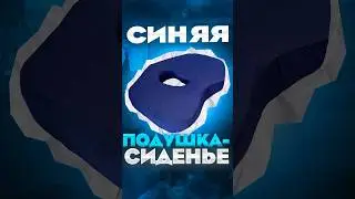 Смотри что нашел! Синяя ортопедическая подушка-сидение для вашей спины!