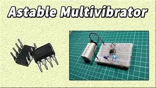Astable Multivibrator using 555 timer | 555 Timer Projects