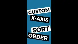 Power BI - Create a Custom Sort Order of X-Axis Categories 