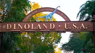 DinoLand, U.S.A. Full Tour at Disney's Animal Kingdom - Walt Disney World Walkthrough & Rides [4K]