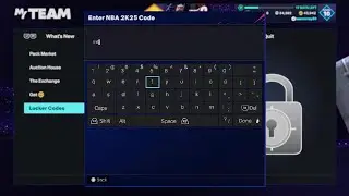 Myteam Locker Code HOF Badge Option Pack 12 Days of Giving NBA 2K25