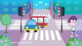 Правила дорожного движения (ПДД) 🚗 для детей в стихах. 🚦 Развивающий мультик. Урок 2