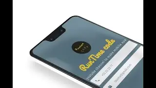Flutter personal card App UI - Speed Code