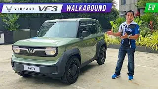 VinFast VF 3 - an EV for as low as Php 645,000! | Full Walkaround