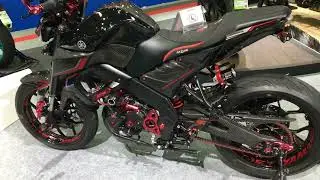 Yamaha MT15 modified in Thailand.