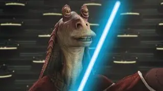 YTP Star Wars Episode 1 - Jar Jar Binks is the chosen one