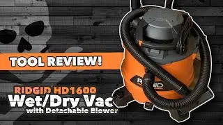 Shop Vac review - RIDGID HD1600 Wet:Dry Vac Unboxing & Review