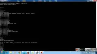 Set name or enable password in cisco switch