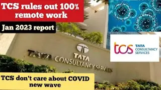 TCS rules out 100% remote work, encourages employees to return to office