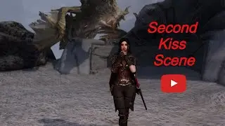 Serana Second Kiss Scene. SDA - Skyrim