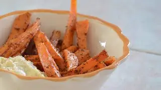 How to make sweet potatoes fries