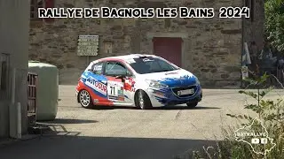 Rallye de Bagnols les Bains 2024 [HD] - Show and Mistakes