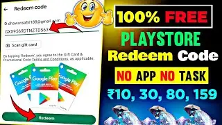 FREE ₹1000 Redeem Code | How To Get Free Play Store Redeem Code | Free Me Redeem Code Kaise Le
