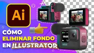 Cómo QUITAR FONDO de una IMAGEN con ILLUSTRATOR | Recorte de Imágenes | RicardoRic