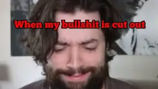 "Speaking up" but the bullshit is cut out