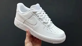 How to Lace Nike Air Force 1 Diamond Style – Easy & Clean Look!
