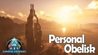 Personal Obelisk - Speed Build - Ark Survival Ascended ASA Base Build