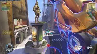 Doomfist Parkour Numbani (8 levels) level 3 - 21.95s