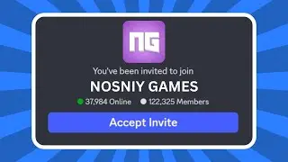 How to Join NOSNIY GAMES Discord Server (QUICK & EASY)