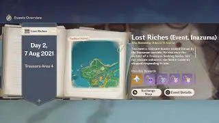 Genshin Impact - Lost Riches (Event, Inazuma, 2.0) - Treasure Area 4