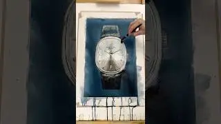 Bckgrnd Wash, Patek Philippe Golden Ellipse #art #watches