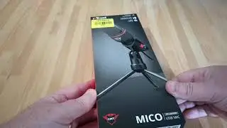 Trust Mico GXT 212 USB Microphone Unboxing : Cheap & Cheerful Microphone For Occasional Use!