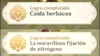 Doble logro oculto (3.2): Caída herbácea / La maravillosa fijación de nitrógeno - Genshin Impact