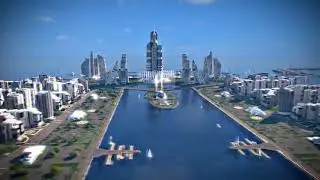 Фантастический город мечты Khazar Islands