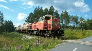 Finnish Trains in Northern Finland July 2024