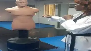 Taekwondo lesson