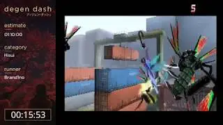 Degen Dash II - Nightshade PS2 Speedrun in 50:06 RTA