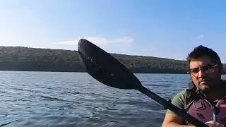 Kayaking in lake Part 1