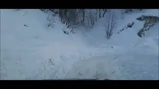 Еду на водопадистый г.  Фишт в  -20