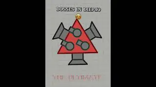 BOSSES IN DIEP.IO VS ARRAS.IO 🥶 #short