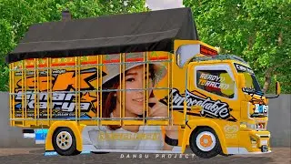MOD BUSSID | Livery BAD BOYS Mod Truck Canter Terbaru !!
