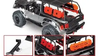 Traxxas TRX-4 Sport kit. Покраска кузова и установка на шасси. Часть 3.