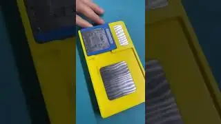 Removing and reballing T2 chip  #mijing #mobilerepairrepair #Bresunrepair