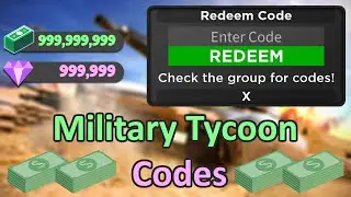Military Tycoon Codes! Try Now!