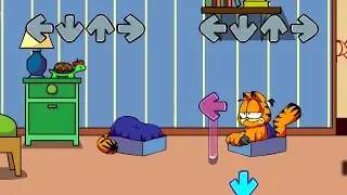 Garfield lulls Garfield to sleep