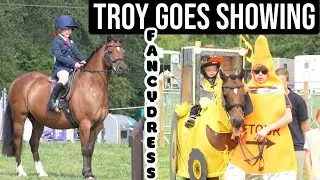 Troy goes Showing & Fancy Dress!