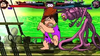 MUGEN: Fred Flintstone (Me) vs Final