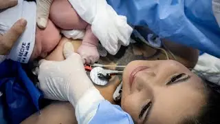 Tirando l3ite pro bebê