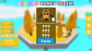 I PULLED A *RAINBOW* HONEY QUEEN TRIPLE MOON! Saber Simulator