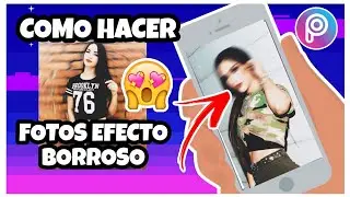 CÓMO hacer efecto ROSTRO BORROSO en PICSART//PICSART TUTORIAL