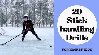 20 Basic Stickhandling Drills for Beginners to Advanced Hockey Players